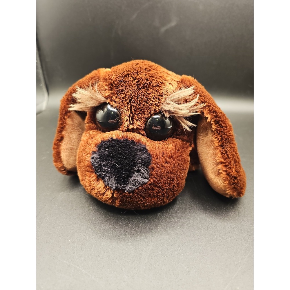 CALTOY Cutie Pie Pups Big Head Dog Plush Stuffed Animal 6" Puppy Bandana Red 001